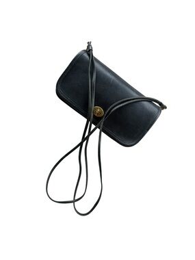 Vintage Coach Navy Blavy Mini Clutch Early Dinky 9375